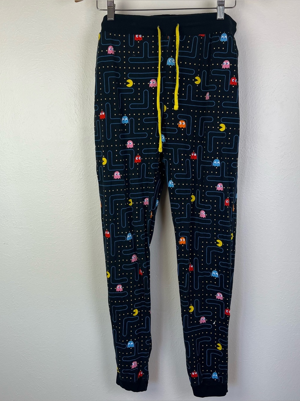 MJC International Pacman Womens Super Pac-man Arcade Game Pajama Pants Medium